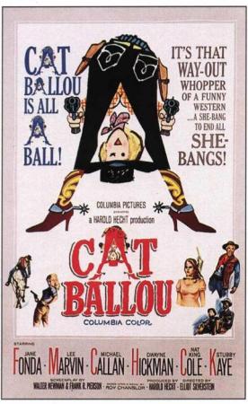 Cat Ballou (1965) poster